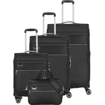 Travelite Miigo Koffer-Set 4-tlg. schwarz