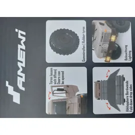AMEWI RC-Buggy Unimog Basic 4WD 1:12 RTR hellgrau (22631)
