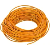 Lapp Lapp, Kabelleitung, 100 Meter 0048009 Ölflex Heat 180 SiF Silikonleitung 0,5mm2 orange I Aderleitung temperaturbest (100 m)