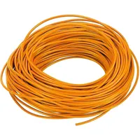 Lapp Lapp, Kabelleitung, 100 Meter 0048009 Ölflex Heat 180 SiF Silikonleitung 0,5mm2 orange I Aderleitung temperaturbest (100 m)