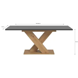 xonox.home Motion 150-190 x 76 x 90 cm grau