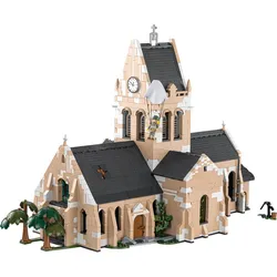 Cobi Sainte-Mère-Église Church, Bausteine, 10 Jahr(e), 2280 Stück(e)