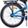 Volare Cross 20" RH 28.5 cm blau 1-Gang Rücktrittbremse