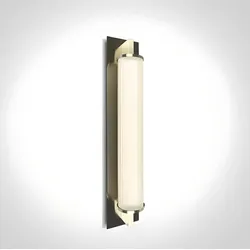 Wunderschöne Art Deco LED-Wandleuchte Elysium IP44 - Messing