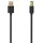 Hama USB-B auf USB-A 1,5 m Schwarz/Silber