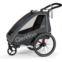 Qeridoo Kinderfahrradanhänger & Buggy QUPA 1 für 1 Kind