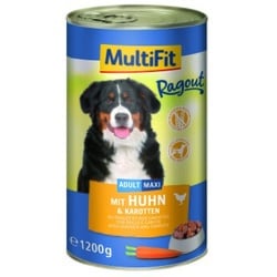 MultiFit Ragout Huhn & Karotten 12x1,2 kg