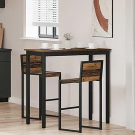 vidaXL Stehtisch 1 x 1 x 1 cm Braun