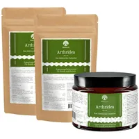 Waldkraft Arthridea | Bundel - 1x Tiegel & 2x Nachfüllpack