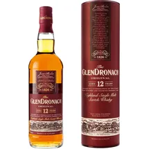 Glendronach 12 Years Old Original Single Malt Scotch 43% vol 0,7 l Geschenkbox