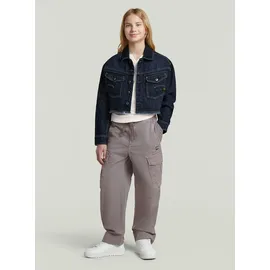 G-Star Cropped Denim Jacke Blau 8
