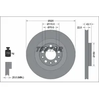 Textar Bremsscheibe PRO