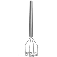 HENDI Kartoffelstampfer Edelstahl ø 118 mm