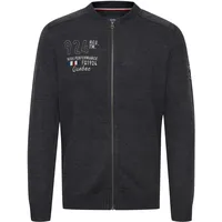 FQ1924 FQErland Herren, Zip-Jacke mit Stehkragen Jacke 21900122-ME-200278 Grau | M