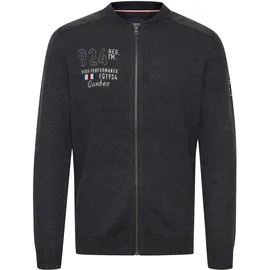 FQ1924 FQErland Herren, Zip-Jacke mit Stehkragen Jacke 21900122-ME-200278 Grau | M