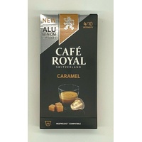 40 Cafe Royal Kapseln Nespresso Flavoured Edition Caramel 16 Sorten 6,38€/100gr
