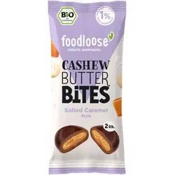 foodloose Cashew Butter Bites Salted Caramel bio