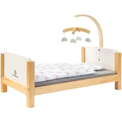 MUSTERKIND Puppenbett Barlia, weiss