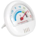 LIYJTK Kühlschrank-Gefrierschrank-Thermometer, Großes Zifferblatt-Thermometer Für Gefrierschränke, Überwachungsthermometer Für Zuhause, Küche, Restaurants (mechanisch)(Weiss)