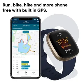 Fitbit Versa 3 altrosa/aluminium softgold