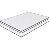 Fortuna Lai Matratze 140x200 7-Zonen Federkernmatratze Taschenfederkernmatratze Mittelfeste Orthopädischem Tonnentaschenfederkernmatratze (H3, 25cm)