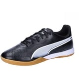 Puma King Match IT Soccer Shoe, Black White, 47 EU