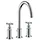 Hansgrohe Montreux 3-Loch Waschtischarmatur Polished Red Gold