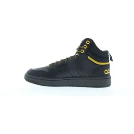 adidas Hoops 3.0 Mid Winterized Core Black / Core Black / Preloved Yellow 47 1/3
