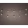 Lumineo LED Lichterkette 10 m Schwarz