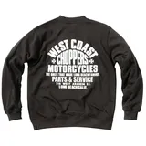 West Coast Choppers Sweatshirt schwarz 62