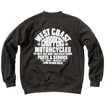 West Coast Choppers Sweatshirt schwarz 62