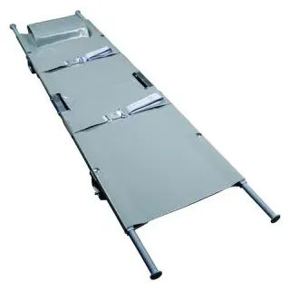 Leina-Werke Krankentrage K, 4 Gleitfüße, 2 x klappbar, 230 x 55,6cm, DIN 13024
