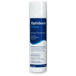 Optiderm Creme im Spender bei Juckreiz und trockener Haut 200 g Creme