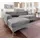 Cotta Ecksofa "Sammy L-Form", grau, B:226cm H:74cm T:169cm, Struktur (100% Polyester );Chenille (90% Polyester; 10% Polyamid ), Sofas, Ecksofa, mit Kopfteilverstellung, wahlweise mit Bettfunktion & Bettkasten