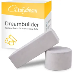 Fantasy Blöcke – Erweiterung für das Dailydream Spiel- und Schlafsofa, Grau