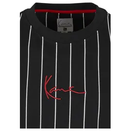 Karl Kani Small Signature Pinstripe T-Shirt Sweatshirt Schwarz M