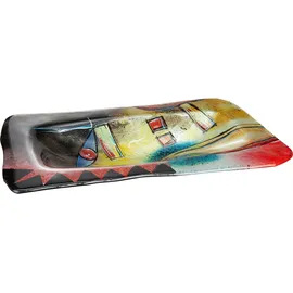 GILDE GLAS art Casablanca by Gilde, Dekoschale, Schale Confuso