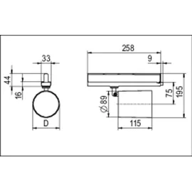 RIDI Homelight Ridi-Leuchten LED-Stromschienenstrahler TINO NDFWS830F0300