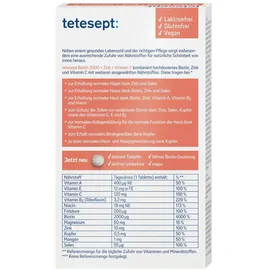 Merz Biotin 2000 Zink+ Vitamin C Tabletten 30 St.