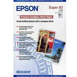 Epson Premium Semigloss Photo A3+ 251 g/m2 20 Blatt (C13S041328)
