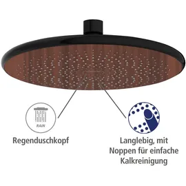 Wenko Regenduschkopf Watersaving Wood,