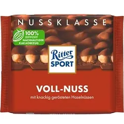 Ritter SPORT Voll-Nuss Schokolade 100,0 g