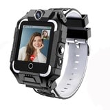 LiveGo Smartwatch Kinder mit GPS und Telefon, 4G Sicheres Smartwatch mit 360° Drehbarem, GPS/SOS-Anruf für Kinder, Studenten im Alter von 4-12Y, Geburtstagsgeschenke Schultag(Schwarz)