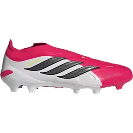 adidas Predator League Laceless FG Herren lucid red/core black/cloud white 44
