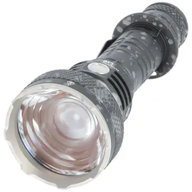 AceBeam LED-Taschenlampe L18 im silber schwarzen Camouflage Design