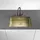 Franke Mythos Masterpiece BXM 210/110-68 rechts Unterbauspüle Gold 1000 x 500 mm Druckknopfventil