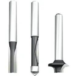 Makita Fräser-Set 3-teilig 6 mm Schaftdurchmesser