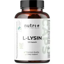 Nutri + nutri+ L-Lysin Kapseln 120 Kapseln