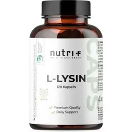 Nutri + nutri+ L-Lysin Kapseln 120 Kapseln