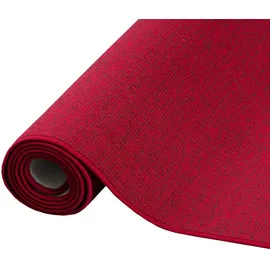 Snapstyle Feinschlingen Velour Teppich Strong Rot, 80x160cm